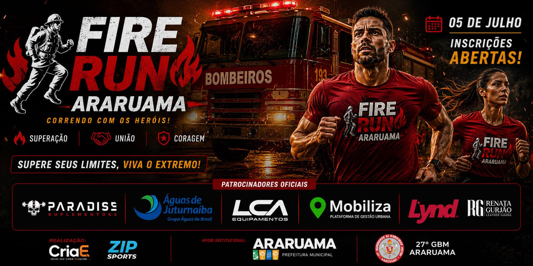 FIRE RUN ARARUAMA 2026